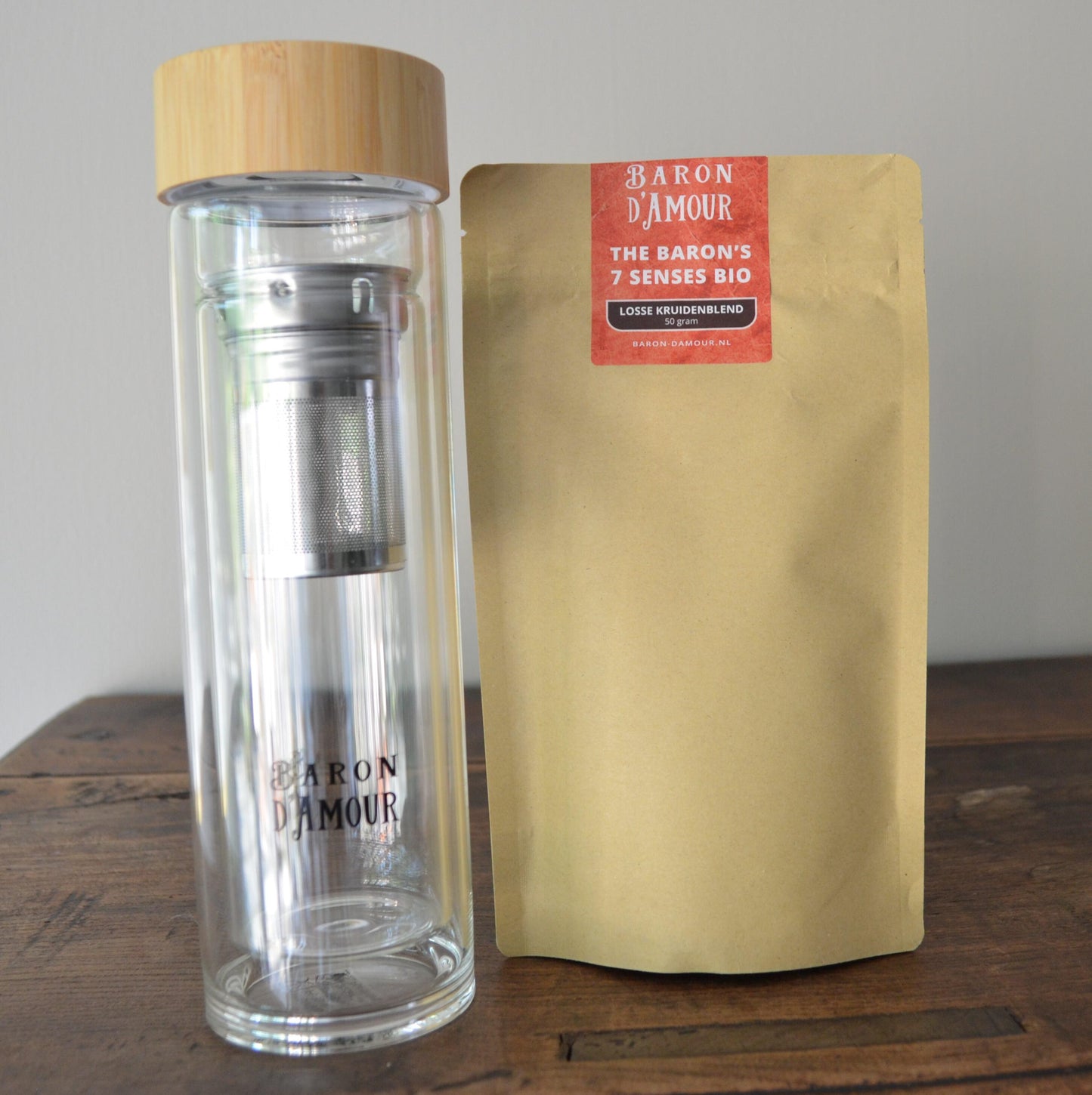 Thee Fles Met Infuser