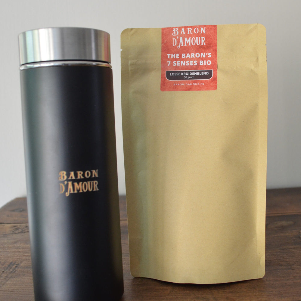 
                      
                        Baron's Thermos Bottle & Herbal Blend
                      
                    